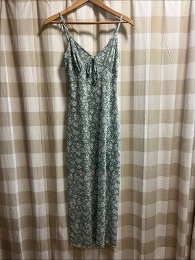 No Comment Pale Green Slip Dress
